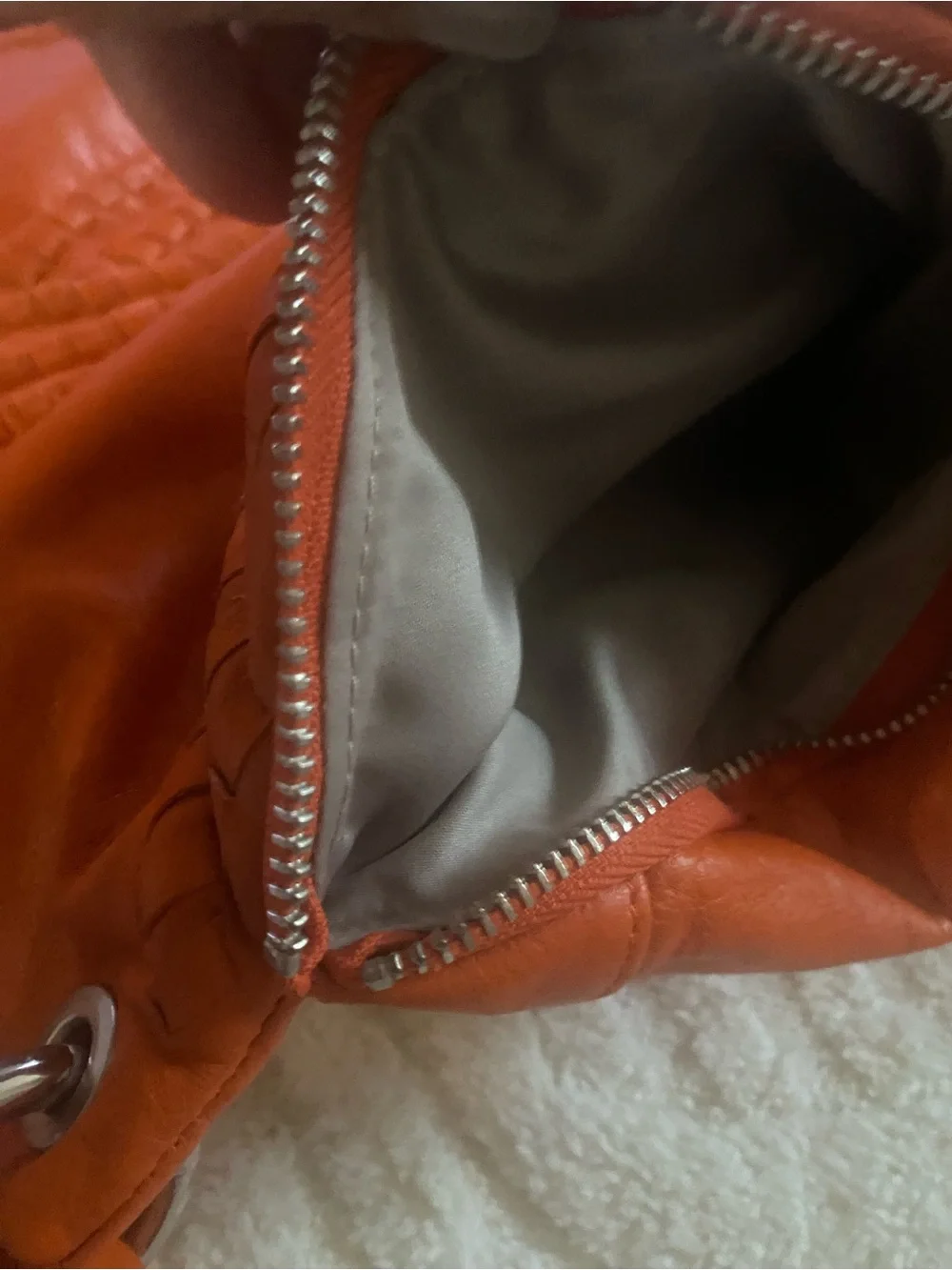 Fenn Wright Manson Braided-Detail Hobo Bag - Orange